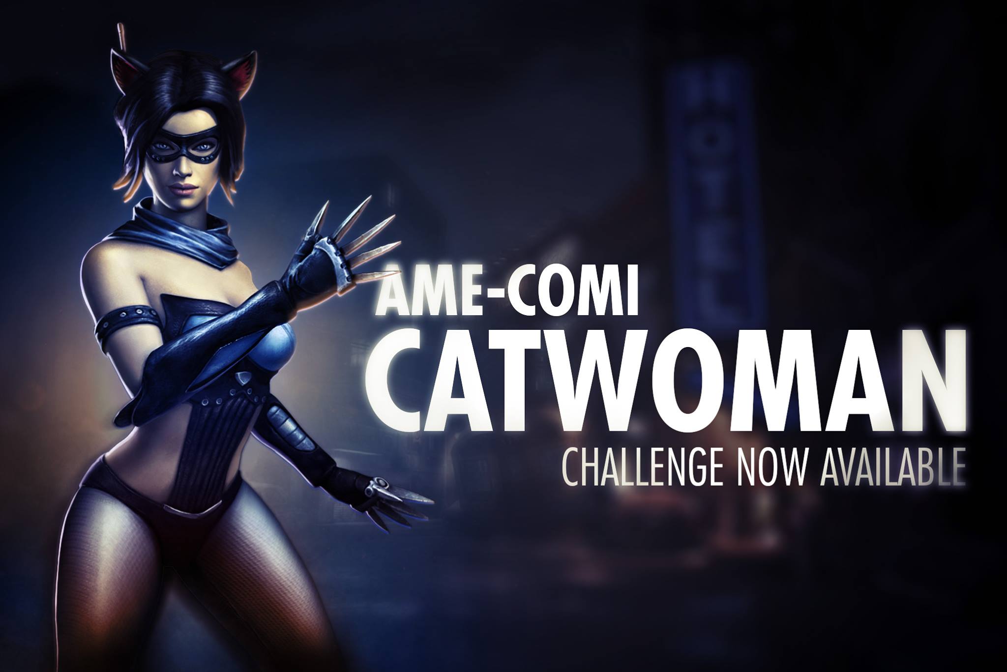 Ame-Comi Catwoman Challenge For Injustice Mobile.