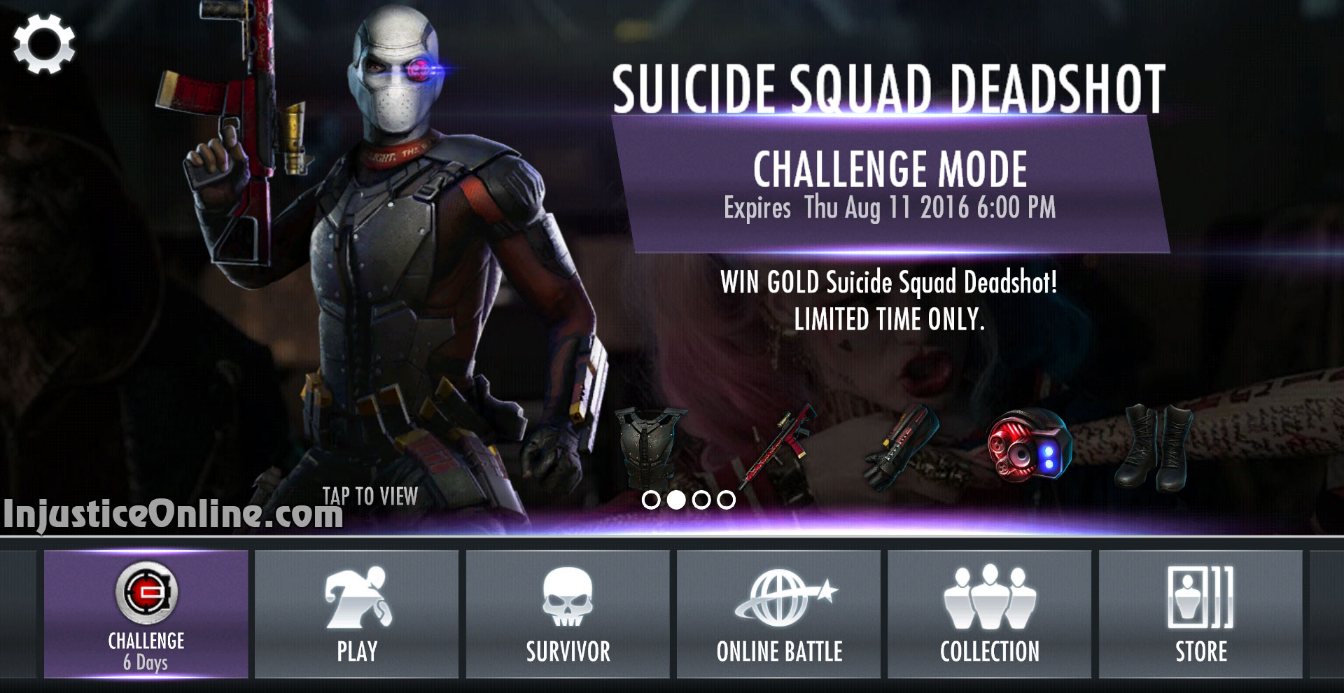 Suicide Squad Deadshot is the first Suicide Squad character from the Injust...