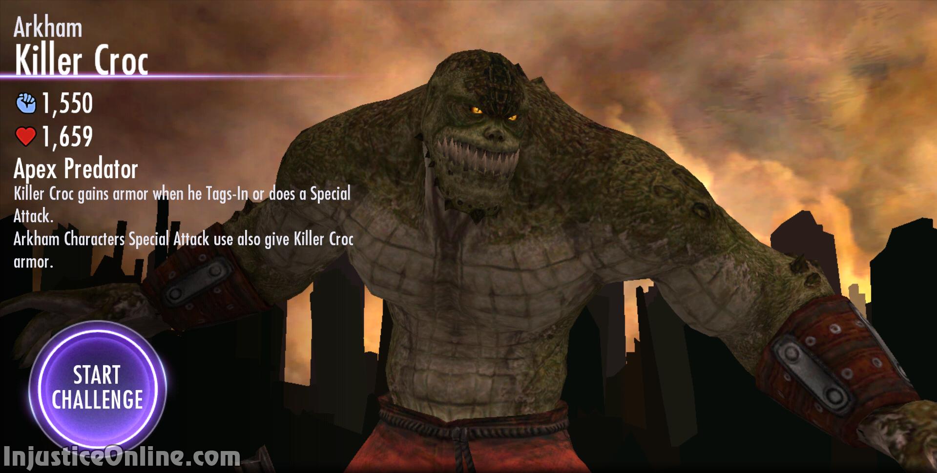 Killer Croc also appeared in the Injustice: Gods Among Us comics. 