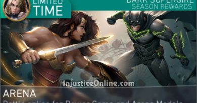 Dark Supergirl Arena Season For Injustice 2 Mobile